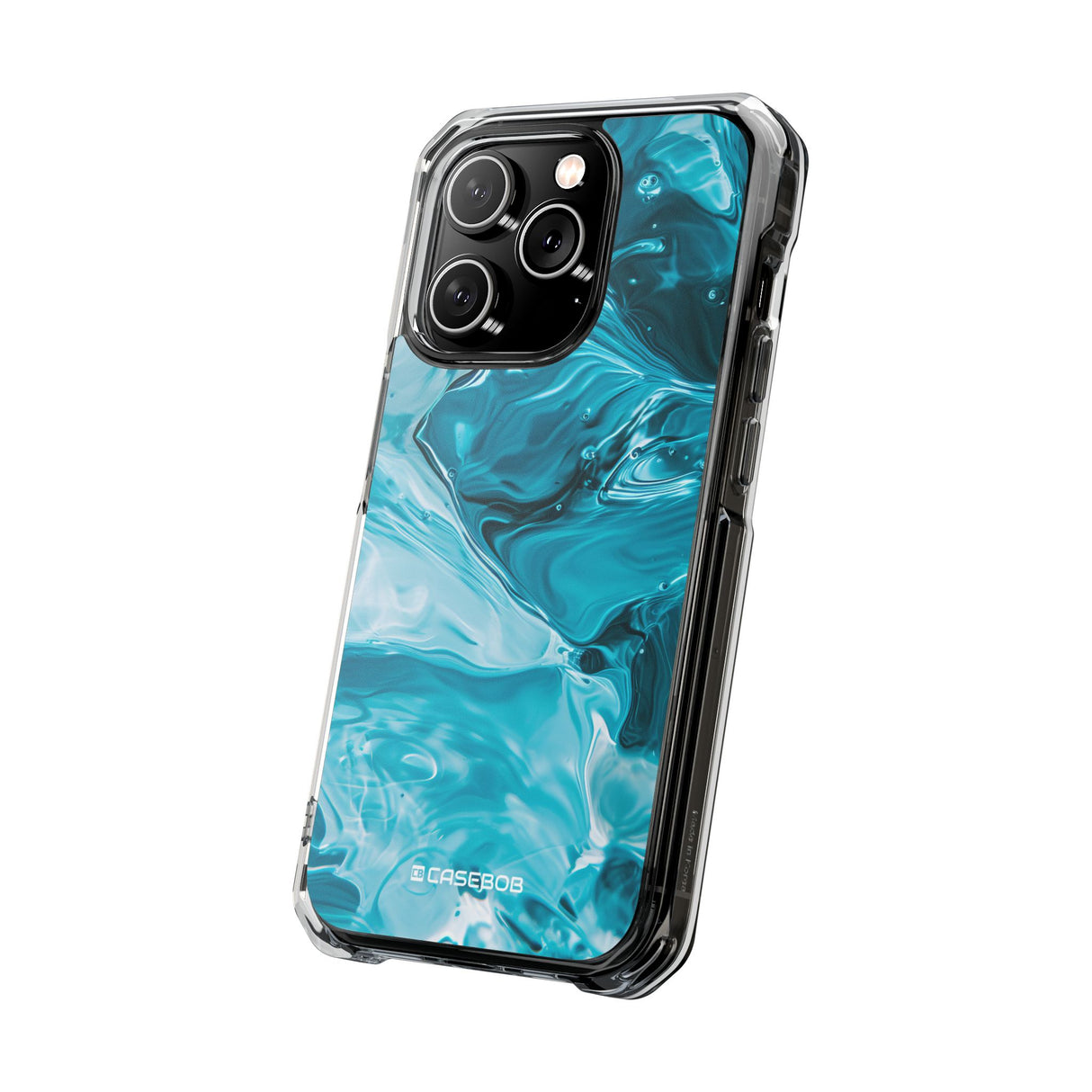 Turquoise Pantone  | Phone Case for iPhone (Clear Impact Case - Magnetic)