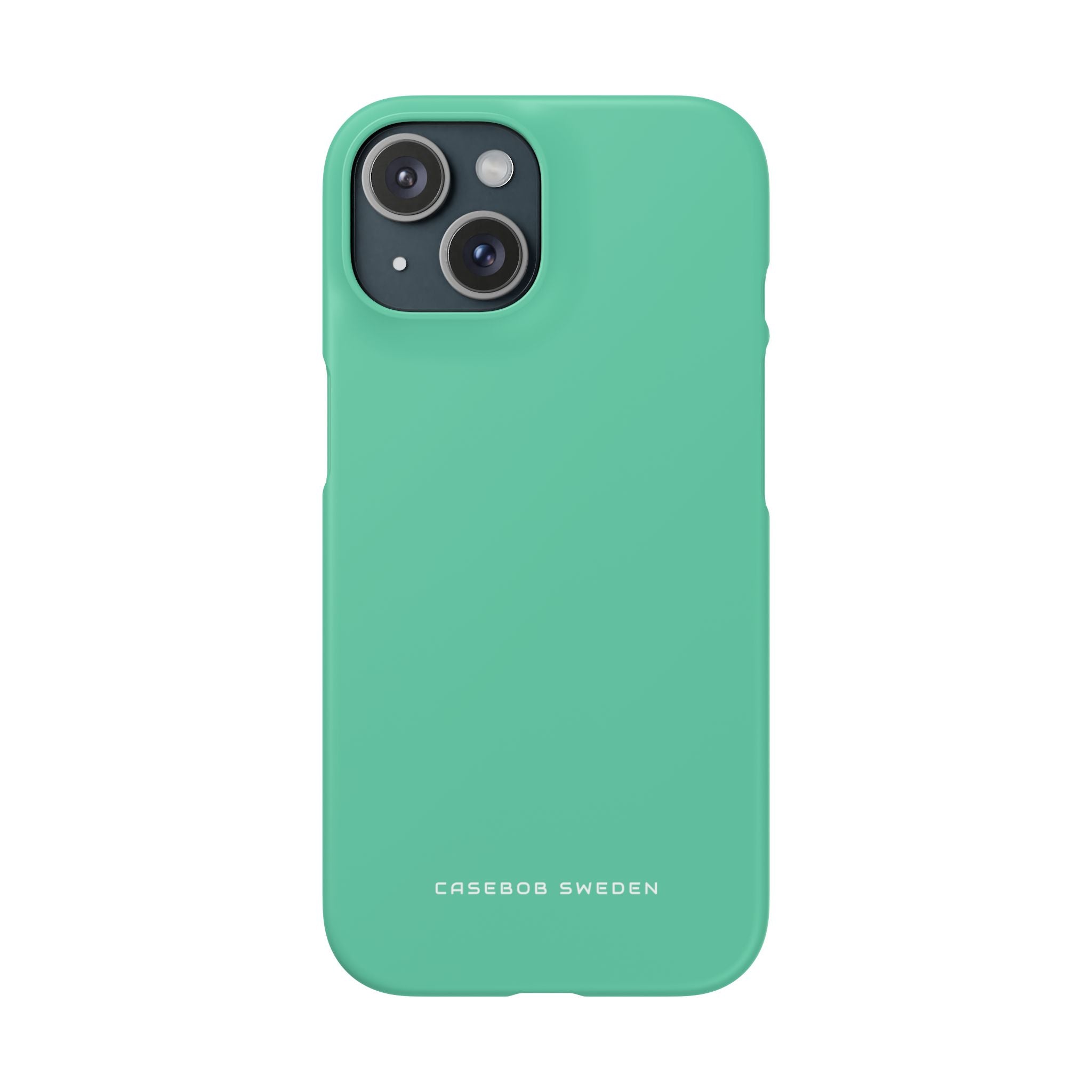 Medium Aquamarine iPhone 15 - Slim Phone Case