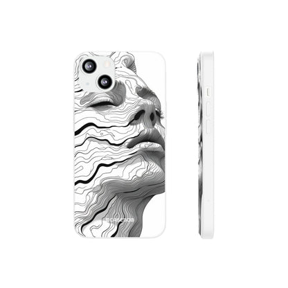 Topographic Serenity | Flexible Phone Case for iPhone