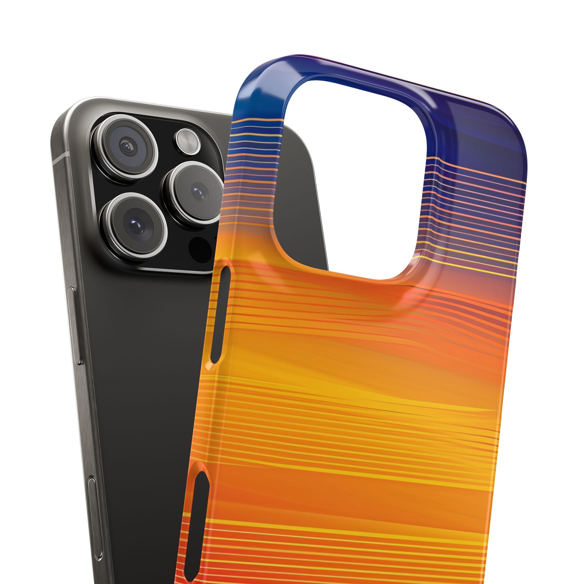 Gradient Sunset Flow iPhone 16 - Slim Phone Case