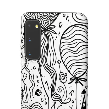 Whimsical Festivity | Slim Phone Case for Samsung