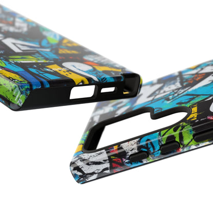 White Ripple Drift Samsung S24 Ultra Case - Tough