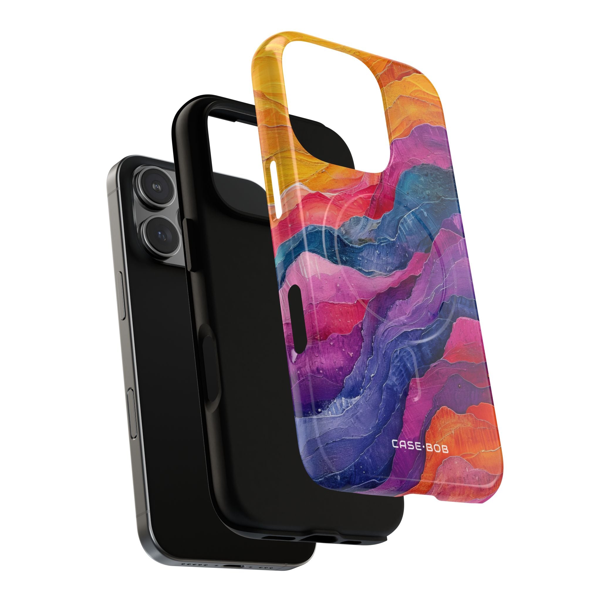 Vibrant Flow iPhone 16 Pro Case - Tough+