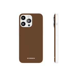 Van Dyke Brown | Phone Case for iPhone (Flexible Case)