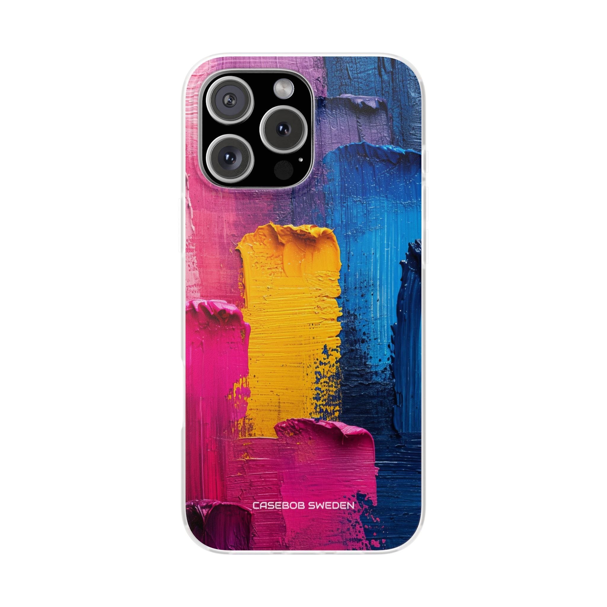 Bold Abstract Texture - Flexi iPhone 16 Phone Case