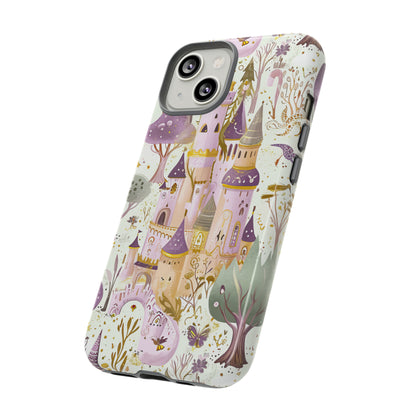 Fairytale Castles Pastel Dream - Protective Phone Case