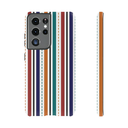 Modern Stripe Line - Protective Phone Case