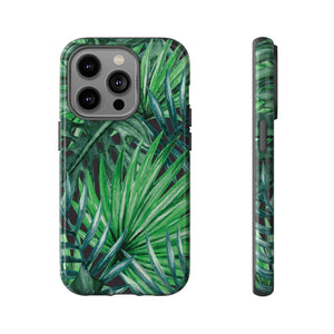 Watercolor Tropical Palm - Protective Phone Case