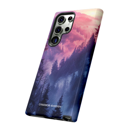 Misty Forest Serenity - Tough Samsung S23 Phone Case