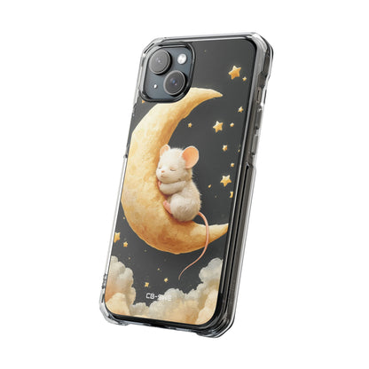 Moon Cradles Mouse iPhone Case - Impact