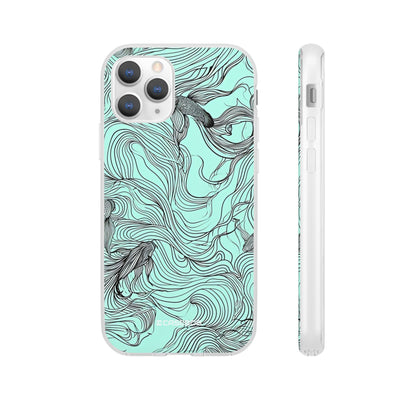 Aqua Serenity | Flexible Phone Case for iPhone