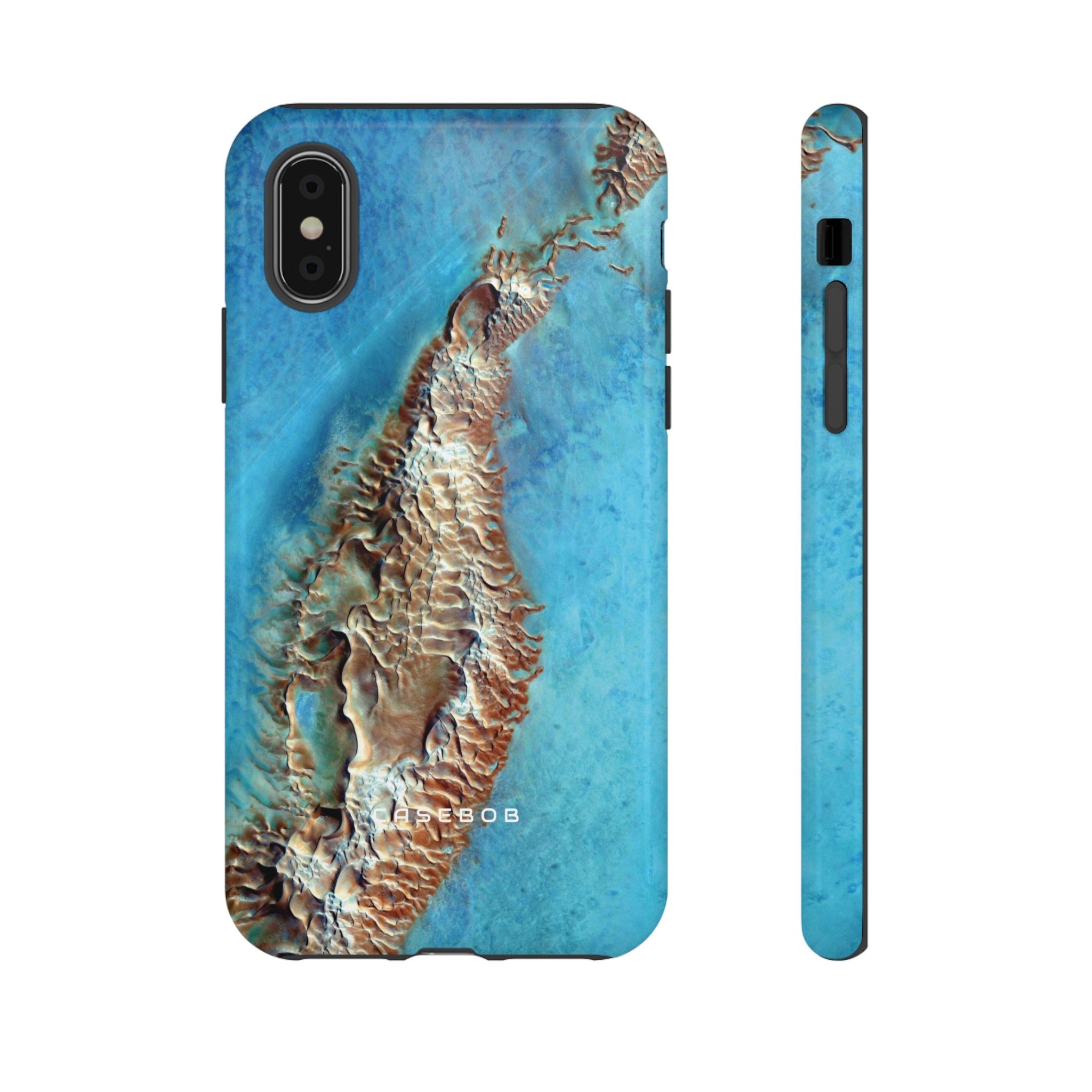 Blue Island Phone Case - Protective Phone Case