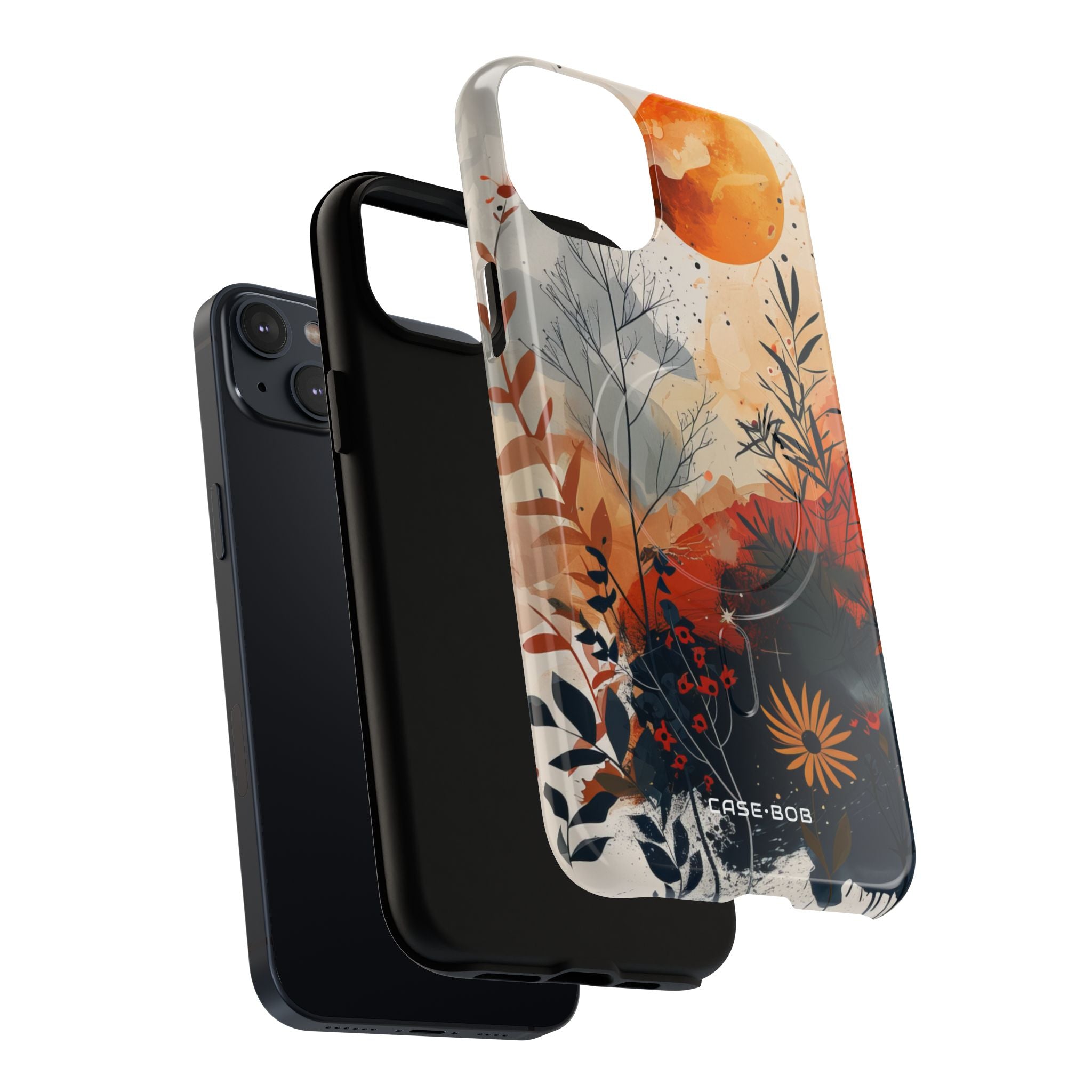 Orange Solstice iPhone 14 Plus Case - Tough+