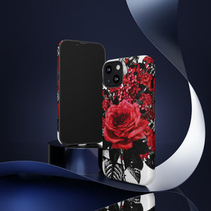 Rola Rose Gothic Flower - Protective Phone Case