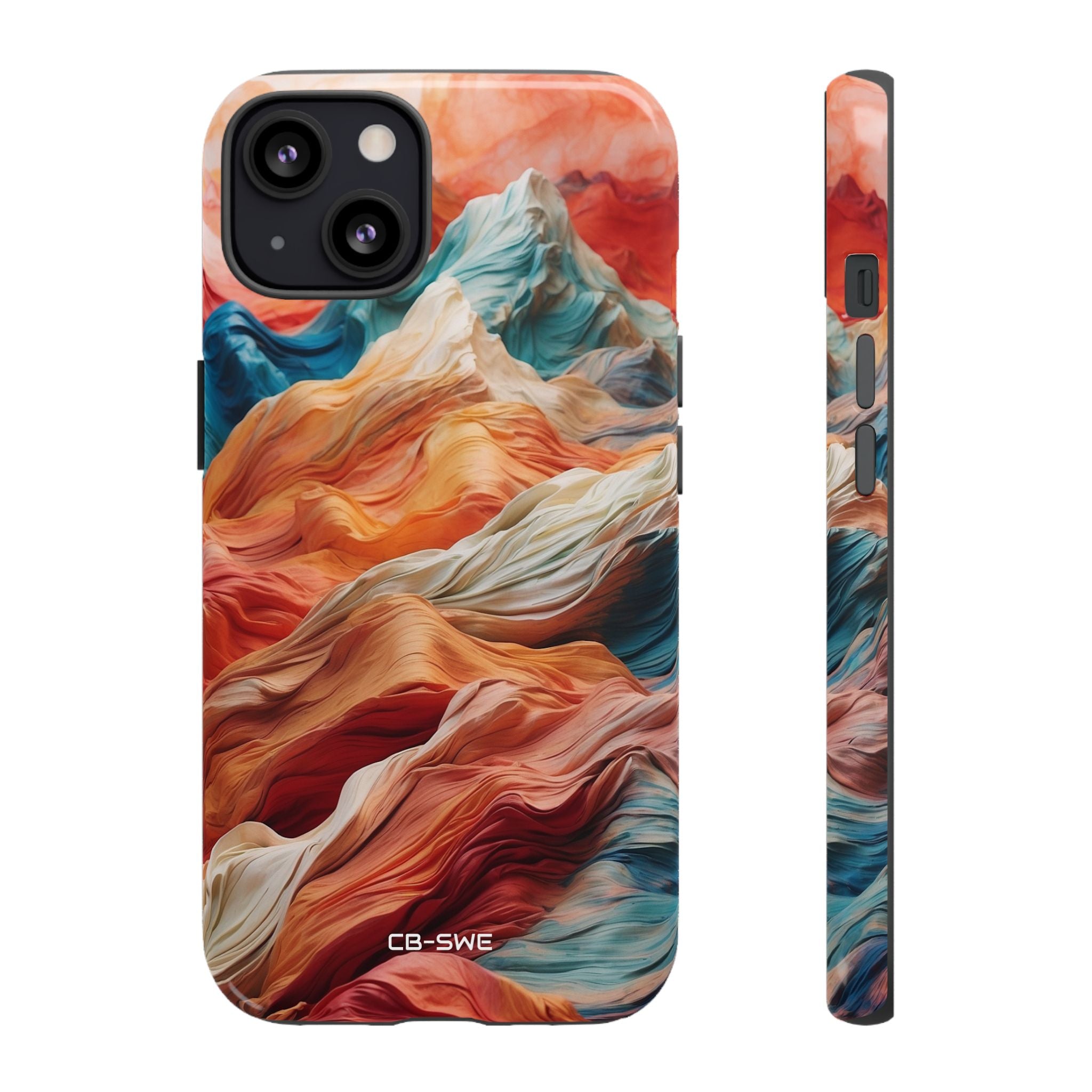 Mountain Waves Flow - iPhone Case