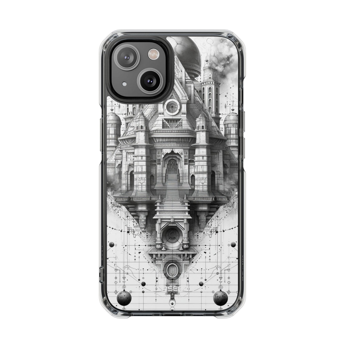 Celestial Cathedral - Phone Case for iPhone (Clear Impact - Magnetic)