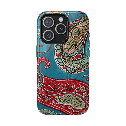 Vintage Paisley Elegance iPhone 15 | Tough+ Phone Case