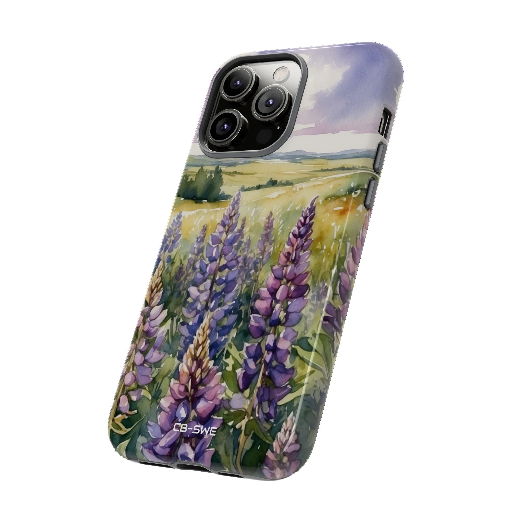 Lupins Dance Light - iPhone Case