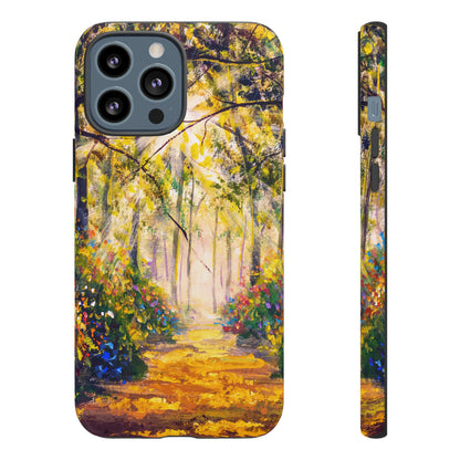 Sunny forest - Protective Phone Case