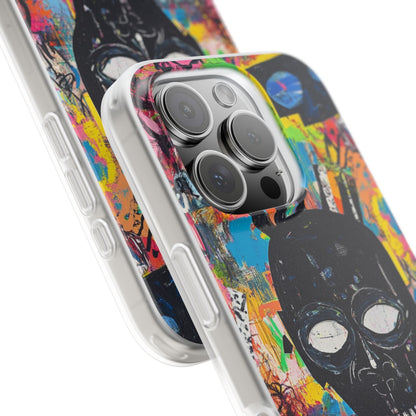 Skull Vortex iPhone 16 Pro Case - Soft