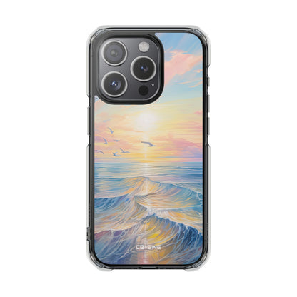 Gentle Waves Embrace iPhone Case - Impact