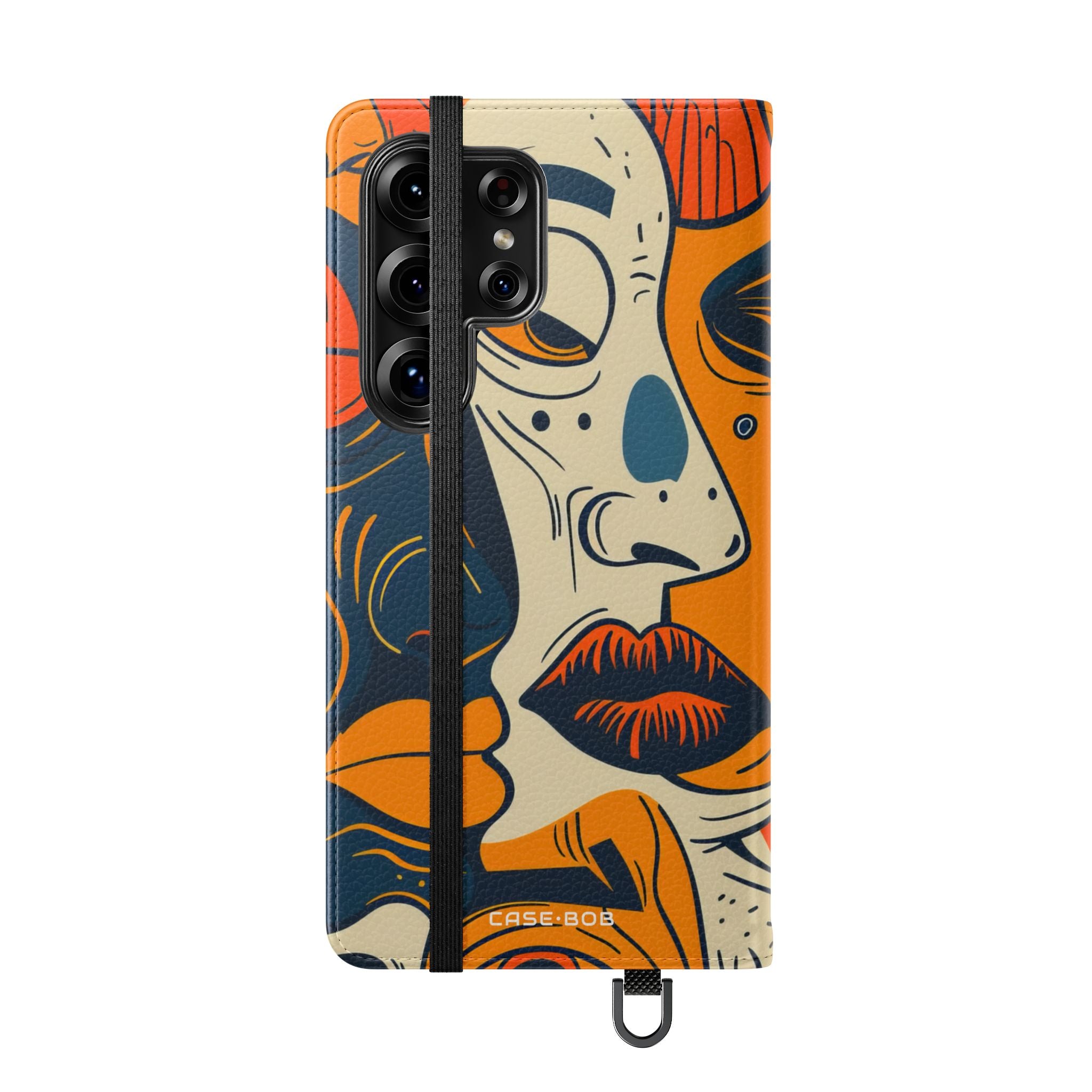 Overlapping Faces - Samsung S25 Ultra Case - Wallet