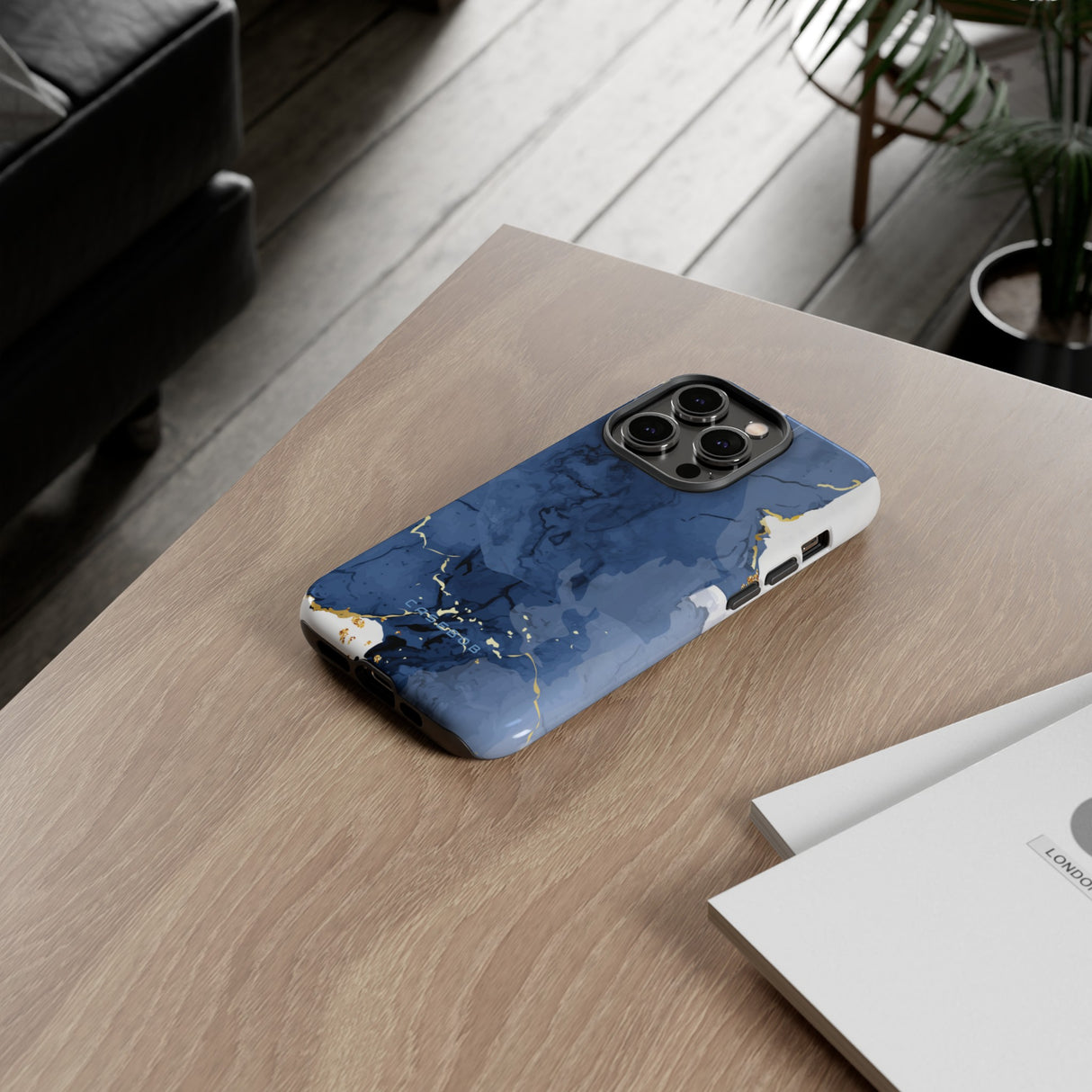 Timeless Blue Watercolor - Protective Phone Case