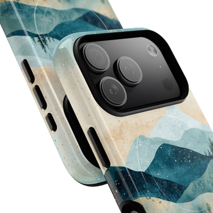 Moonlit Mountains iPhone 17 Pro Case - Tough+