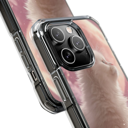Lunar Cat Soars iPhone Case - Impact