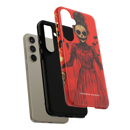 Haunting Scarlet Descent Samsung S24 - Tough Phone Case