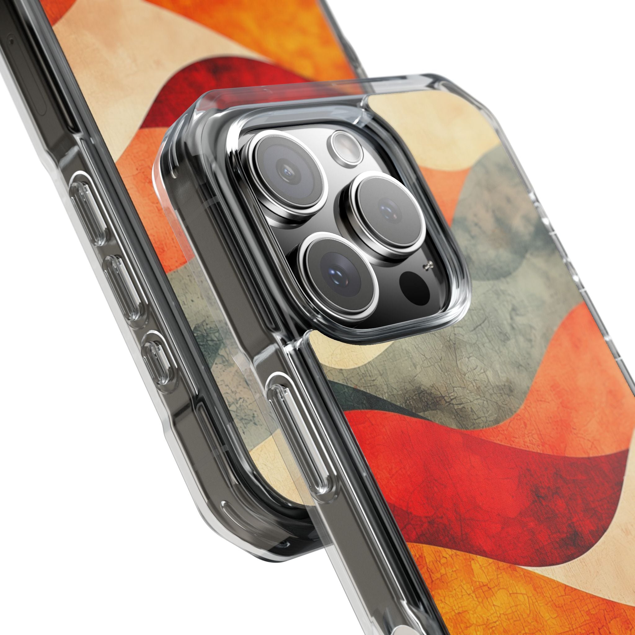 Cracked Wave Sunset iPhone 16 Pro Case - Impact