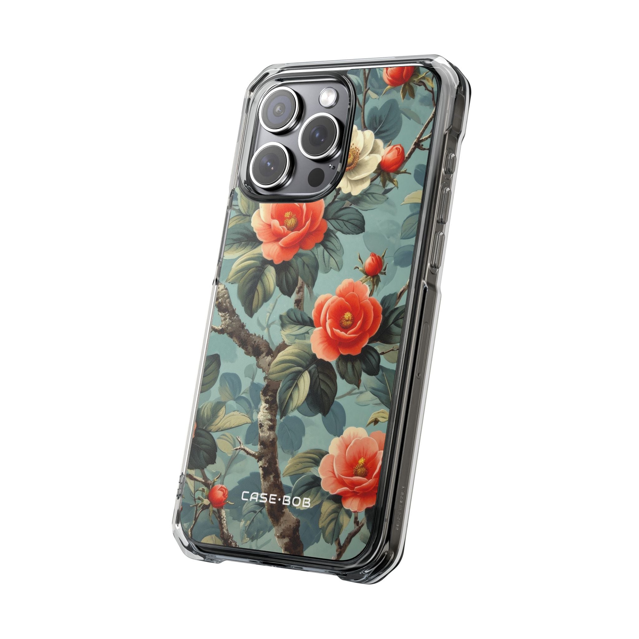 Coral Bloom iPhone 15 Pro Max Case - Impact