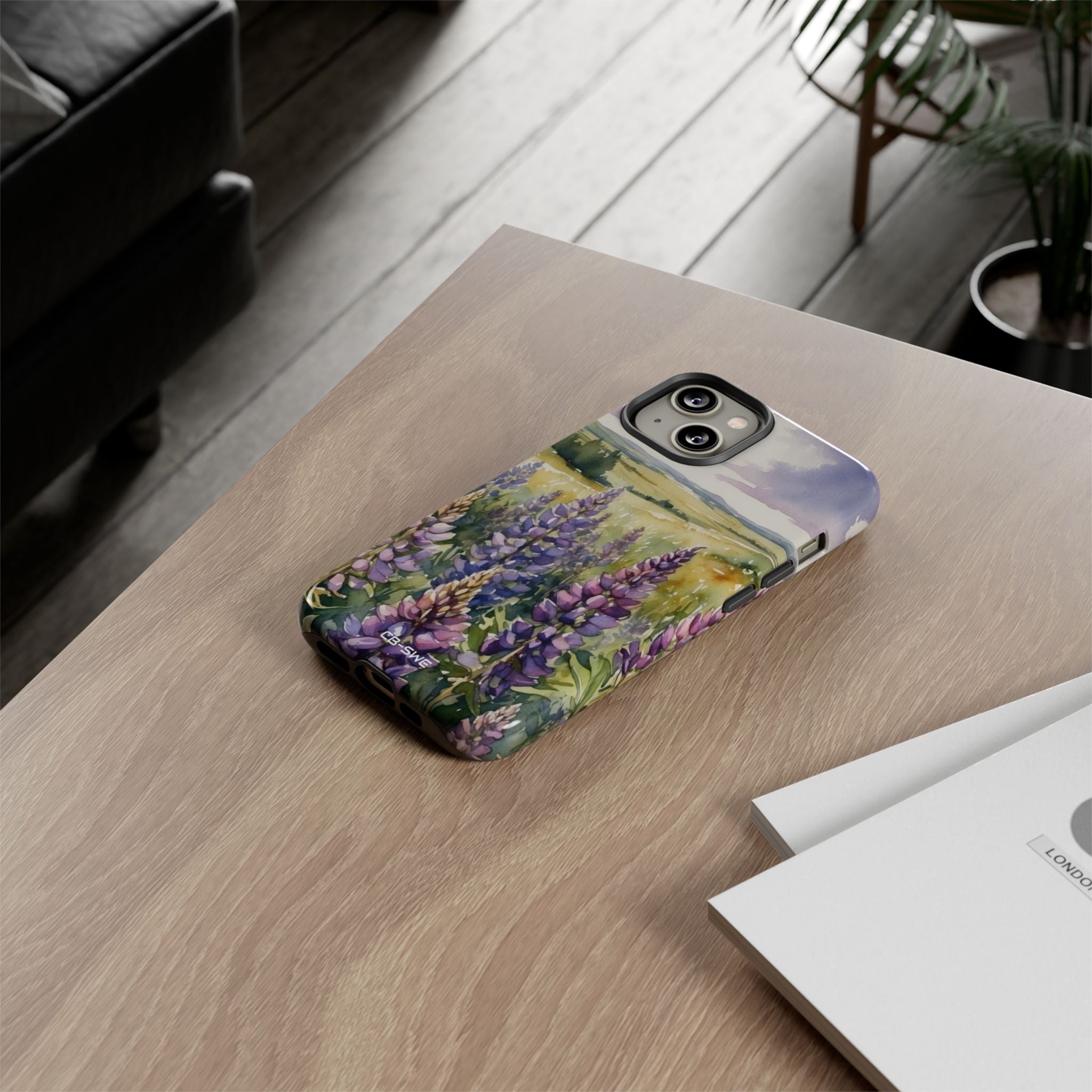 Lupins Dance Light - iPhone Case