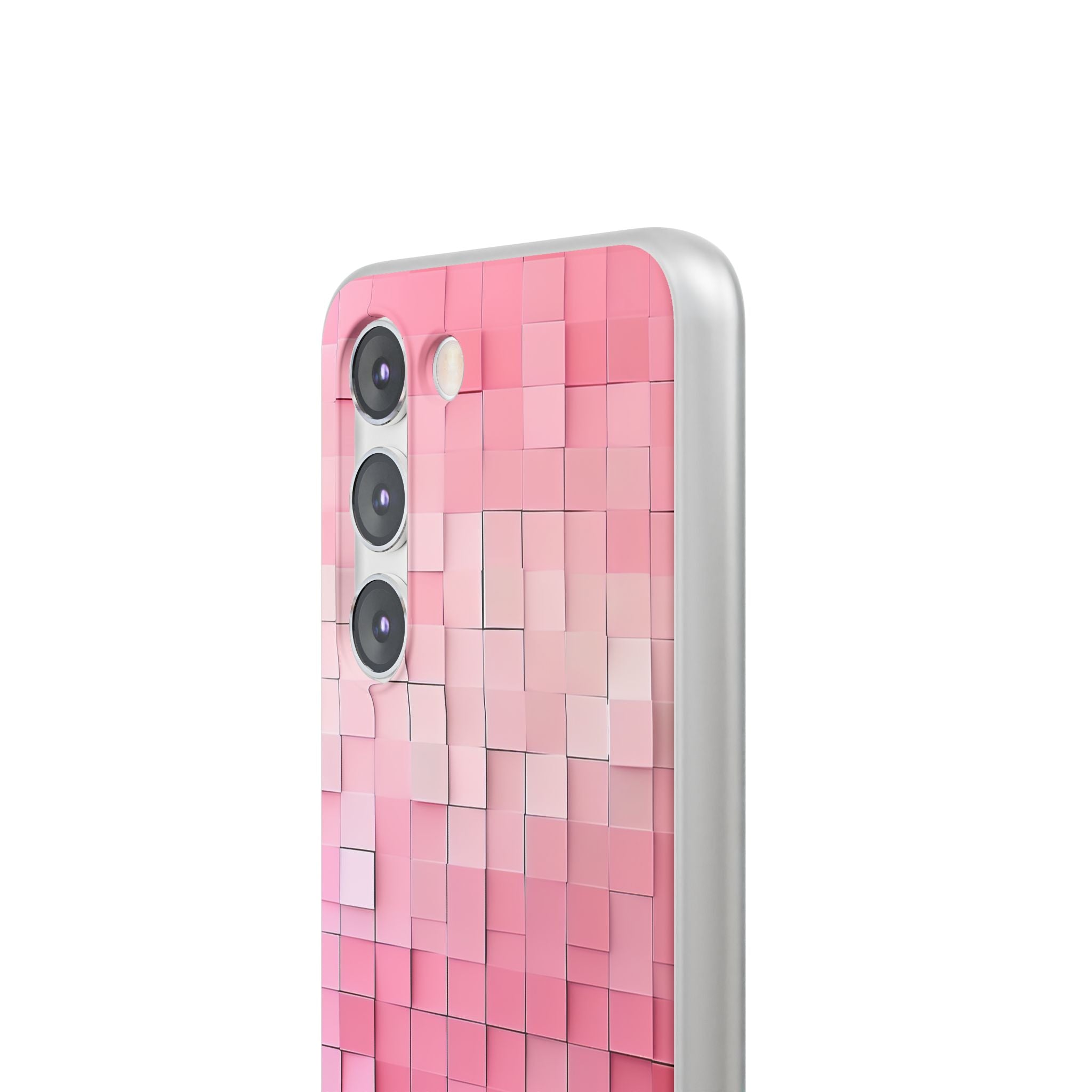 Gradient Pink Mosaic Samsung S23 - Flexi Phone Case