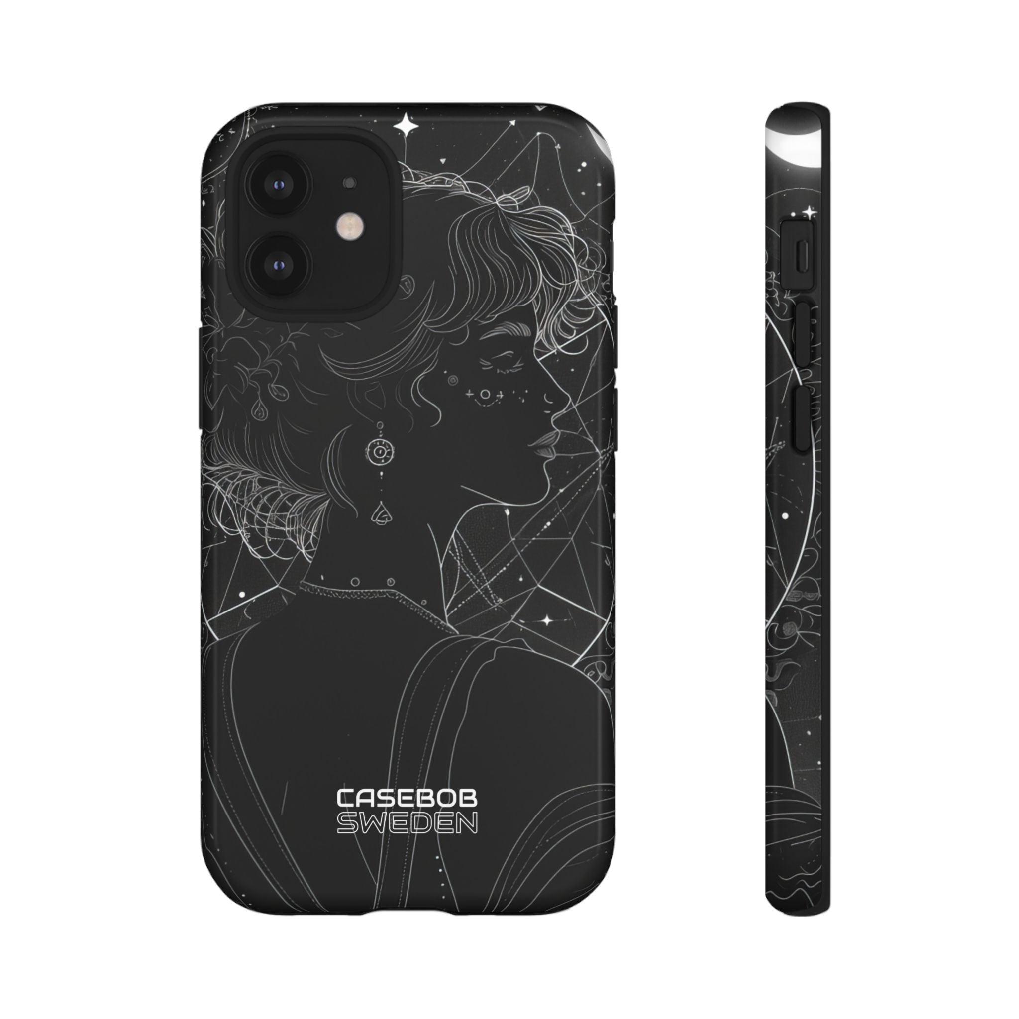 Celestial Bloom Silhouette iPhone 12 - Tough