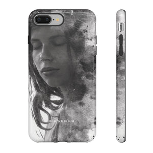 Portrait Lady Phone Case - Protective - Protective Phone Case