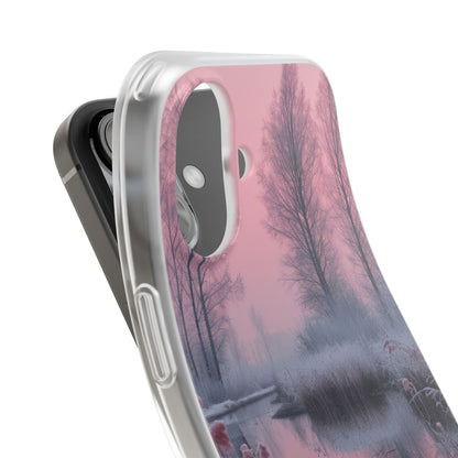 Pink Serenity Case - Flexi iPhone 16 Phone Case