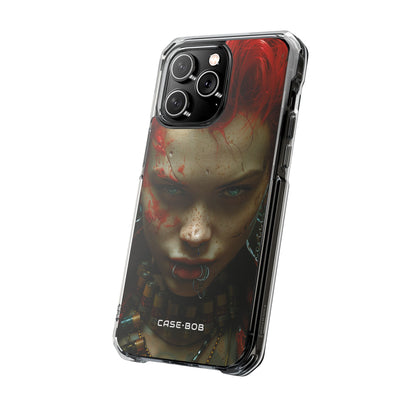 Red Spike Gaze iPhone 14 Pro Max Case - Impact