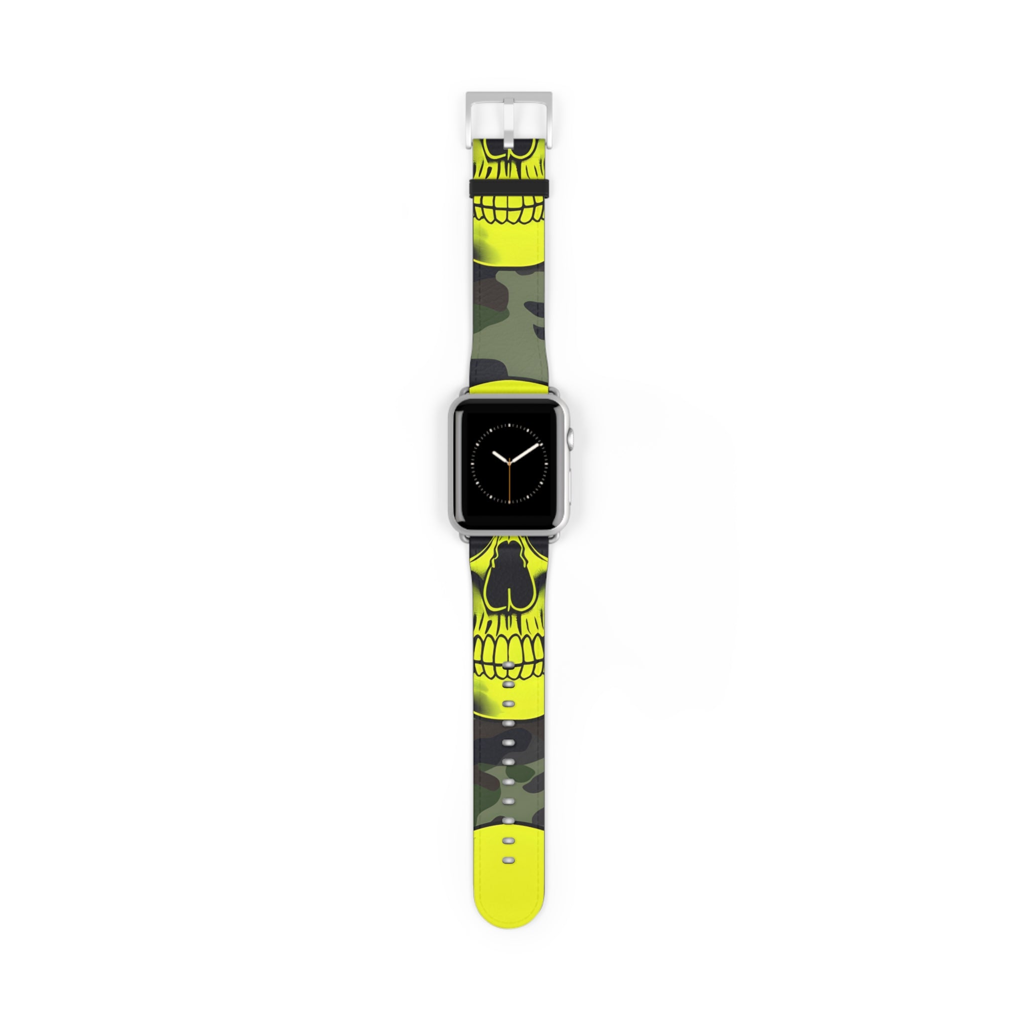 Neon Skull Camo - Watch Band