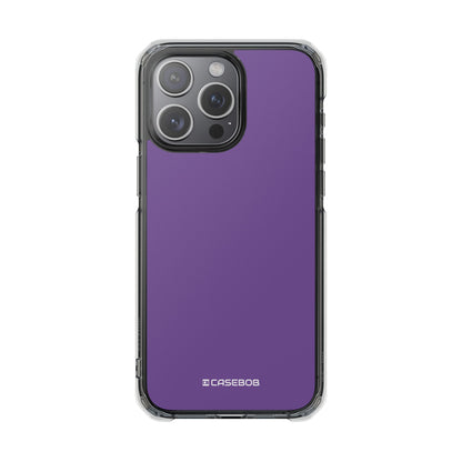 Dark Lavender - Clear Impact Case for iPhone