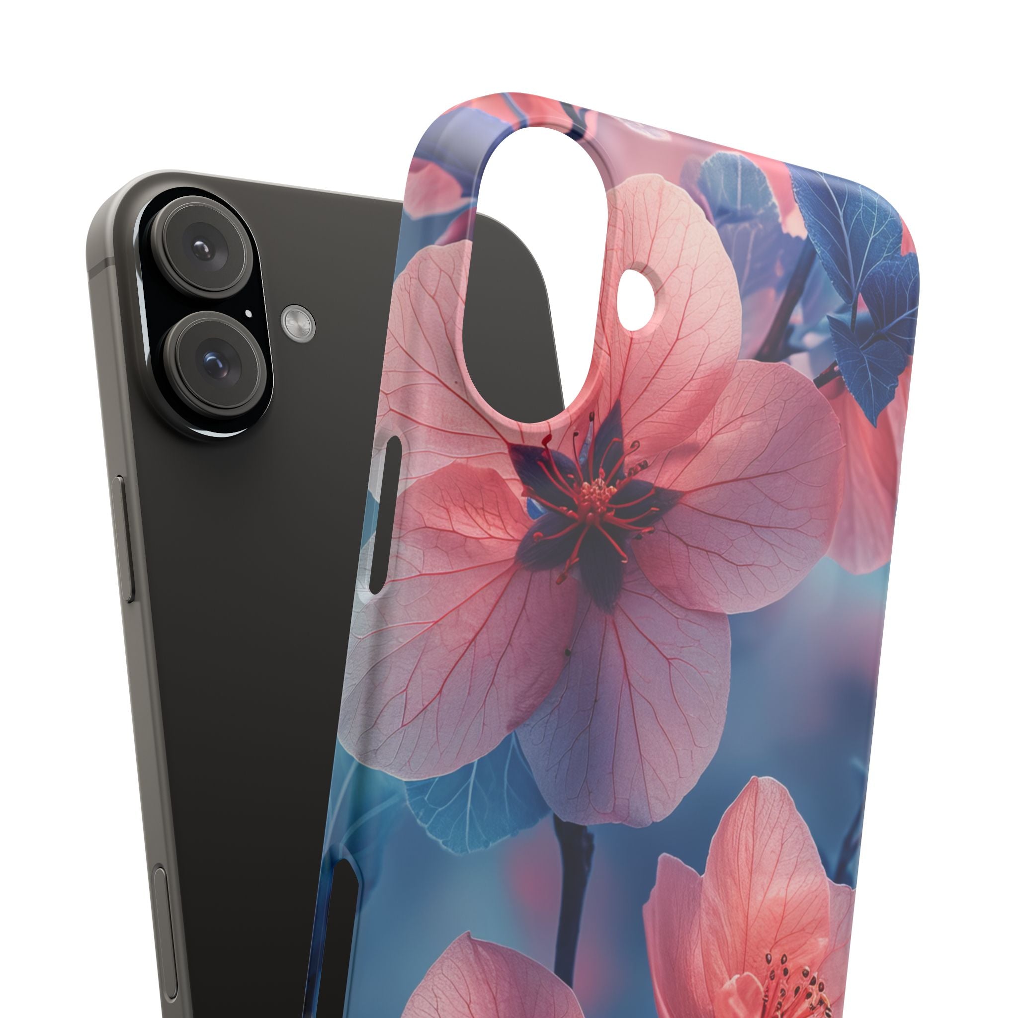 Ethereal Floral Harmony iPhone 16 - Slim Phone Case