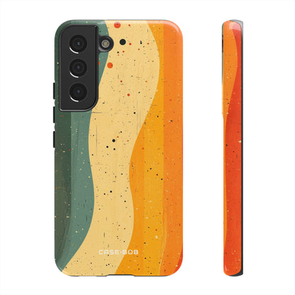 Wavy Forest Veil Samsung S22 Case - Tough