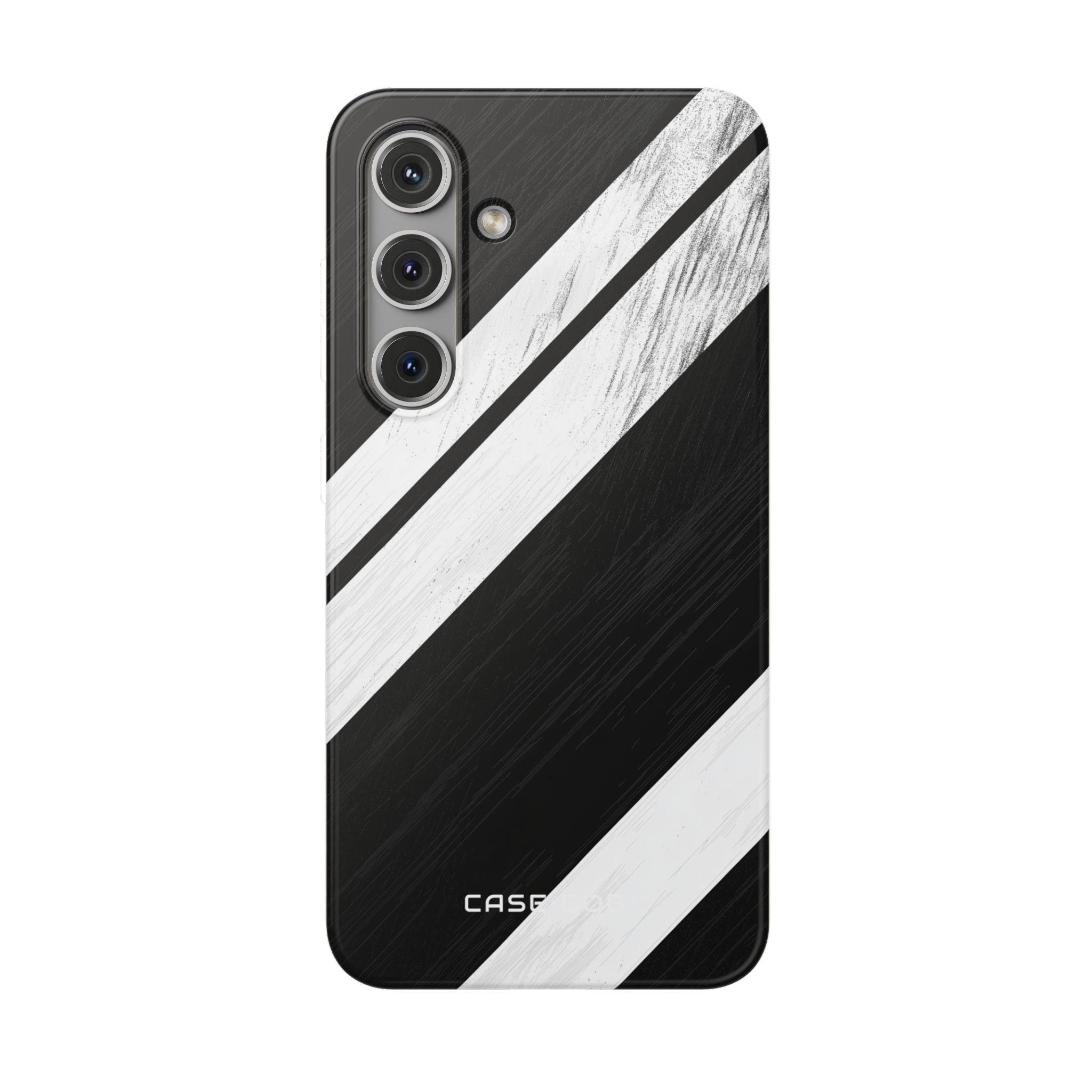 Distressed Stripe Motion Samsung S24 Case - Soft