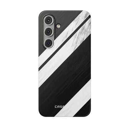 Distressed Stripe Motion Samsung S24 Case - Soft