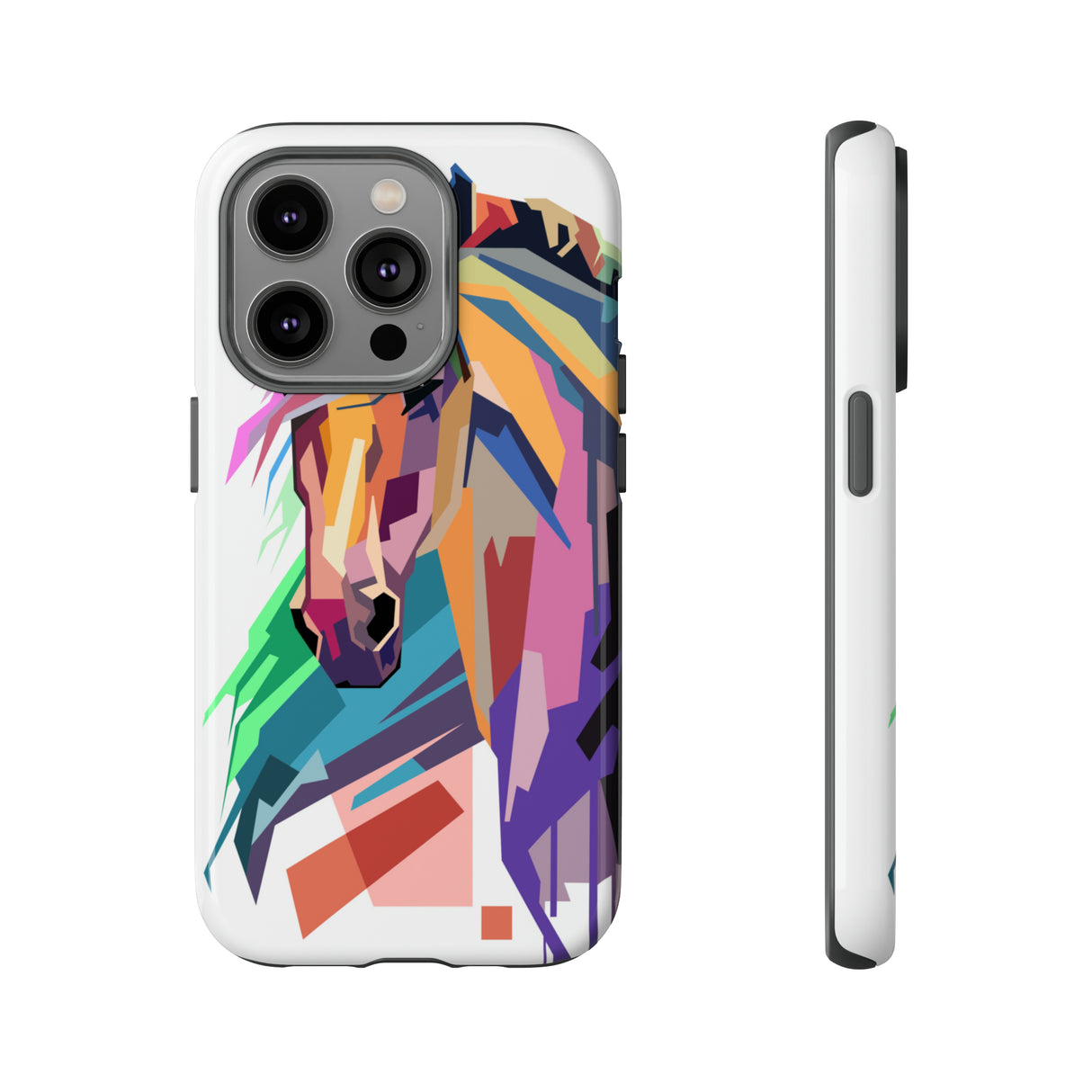 Illustration Horse - Protective Phone Case