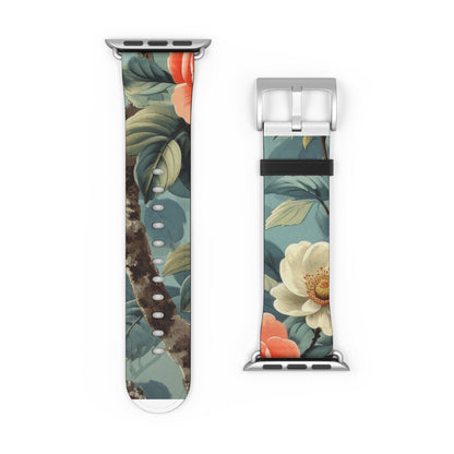 Pink Camellia - Watch Band