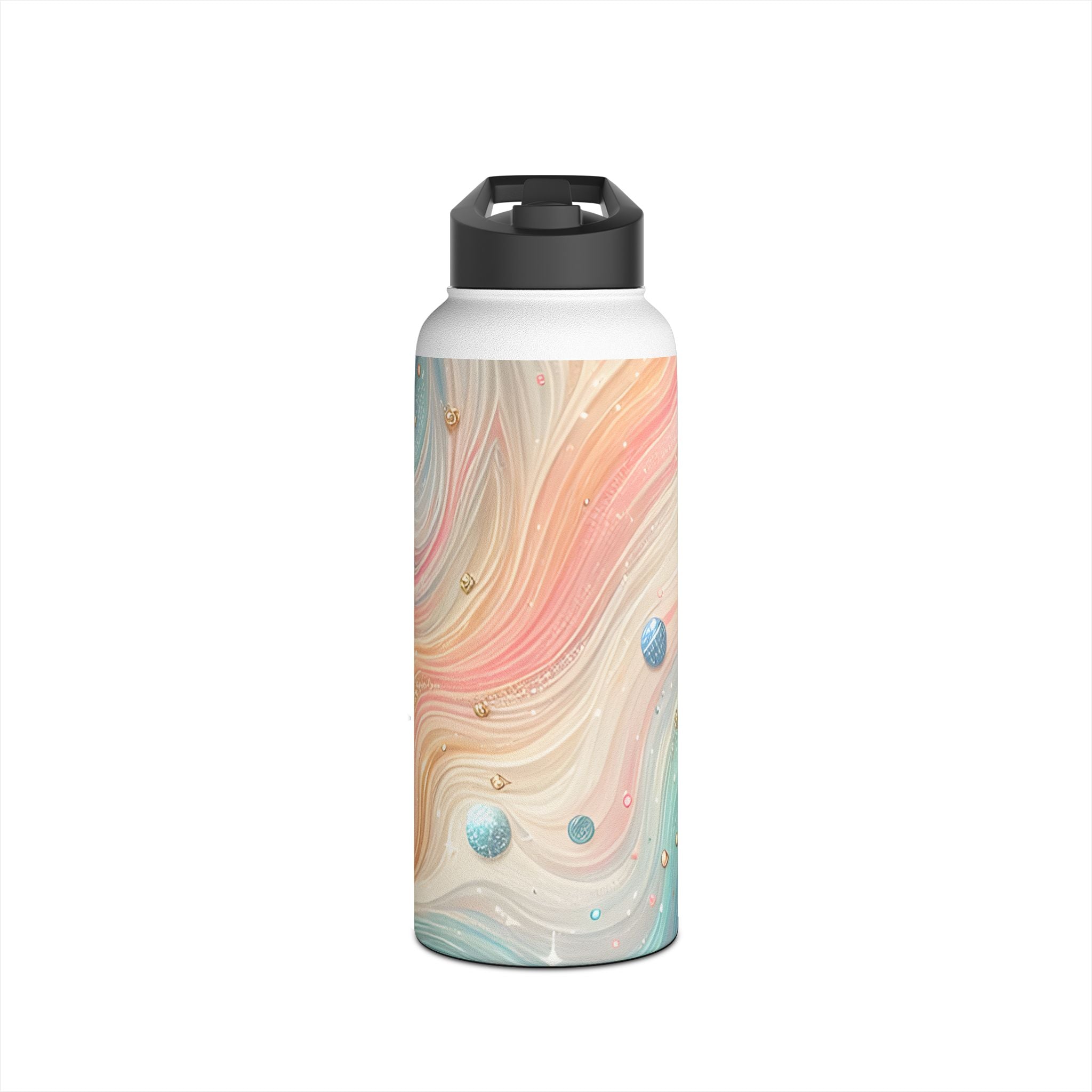Celestial Waves - Stainless Steel Water Bottle