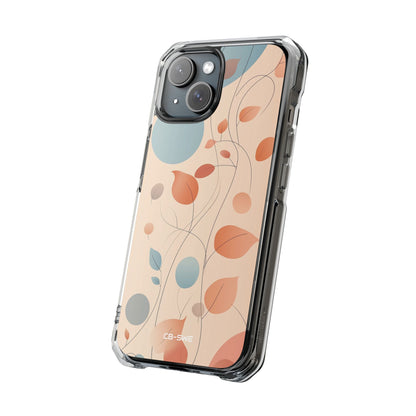 Gentle Leaves Drift iPhone Case - Impact
