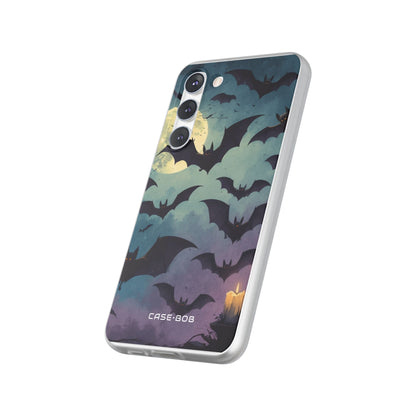 Glowing Bat Swarm Samsung S23 Plus Case - Soft