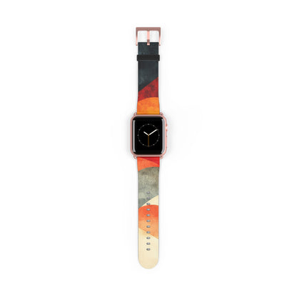 Crimson Ripples - Watch Band